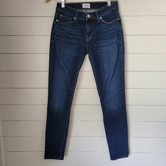 EUC Hudson Jeans Women's sz 26 Krista Super Skinny Ankle Mid-Rise Denim Jeans - Picture 1 of 7
